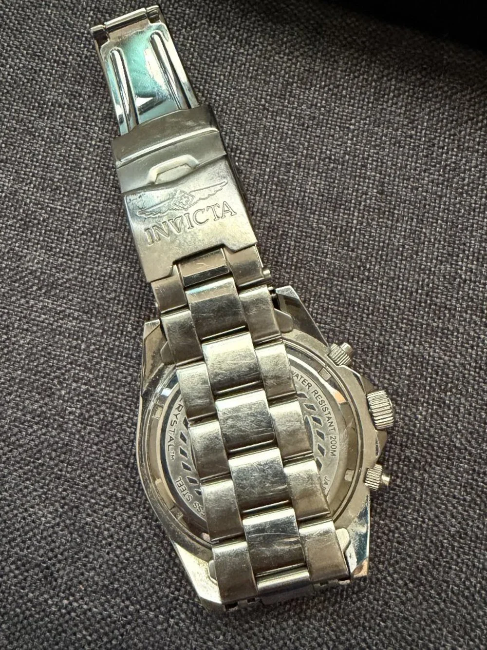 Invicta 1768 Black Pro Diver Chronograph Quartz Watch